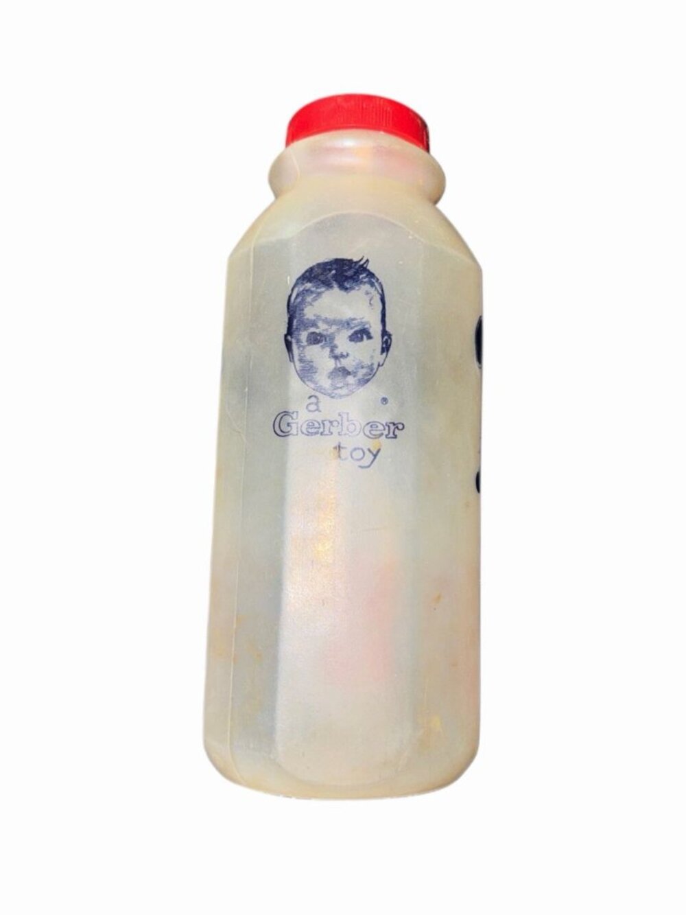 Vintage 1980s A Gerber Toy Farm Animal Baby Bottle